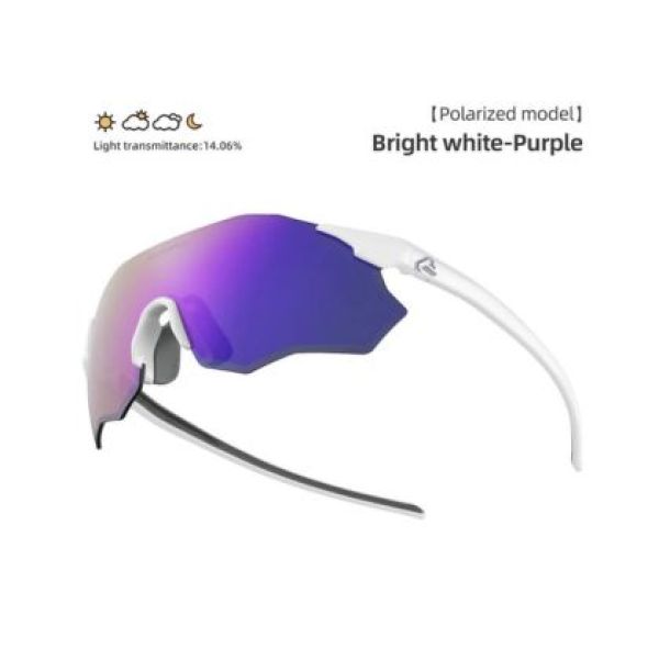 ROCKBROS แว่นตากันแดดจักรยาน Photochromic Polarized UV400 + Windproof น้ําหนักเบาแว่นตากีฬากลางแจ้งอุปกรณ์ขี่จักรยาน