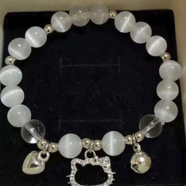 Clemine Super Fairy Butterfly Broken Bead Bracelet Hello Kitty Heart